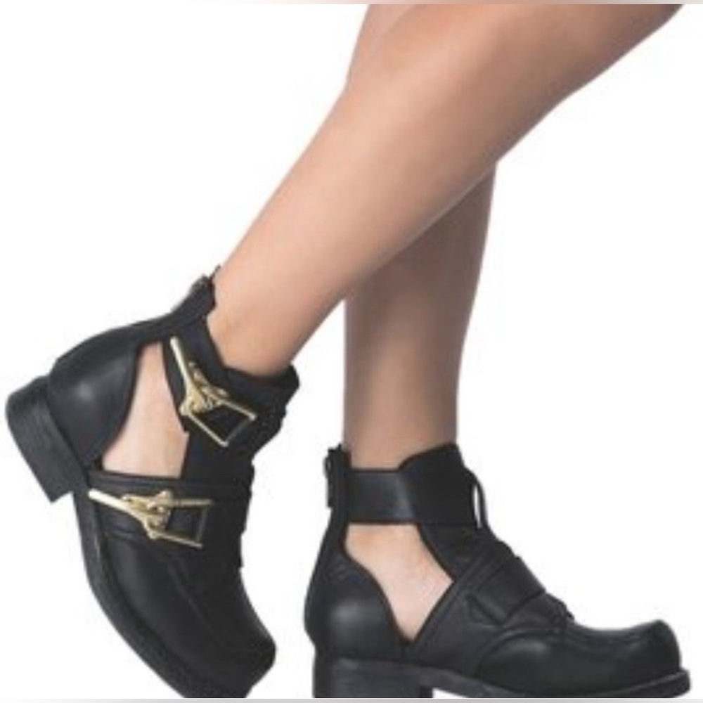 Jeffrey Campbell cutout booties - Picture 2 of 6
